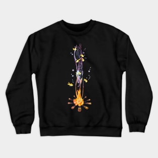 That magical night around the campfire Crewneck Sweatshirt